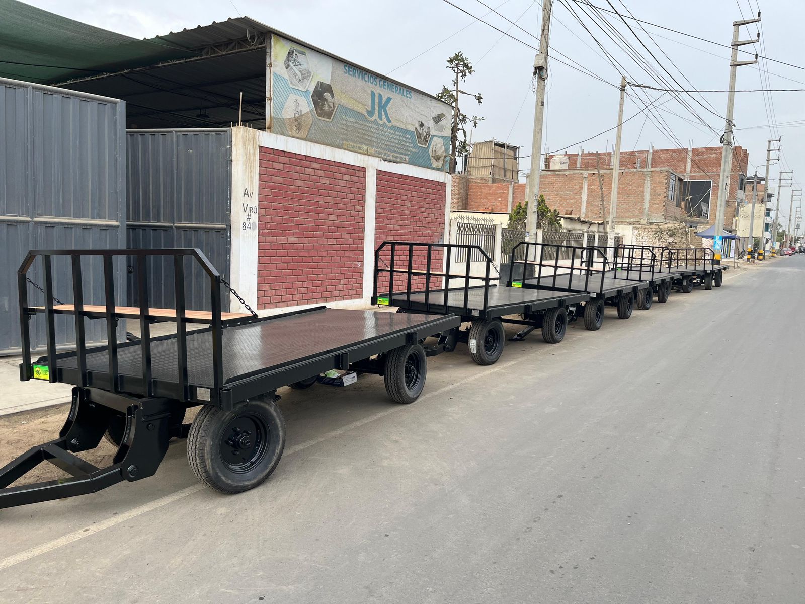 Carretas terminadas